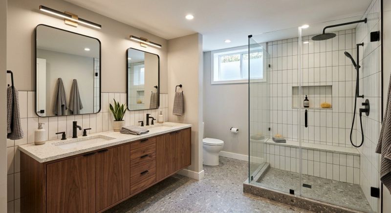 Basement Bathroom Remodeling in Danbury, CT