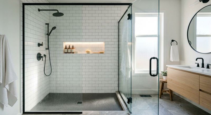 Bathroom Shower Renovation in Portland, ME