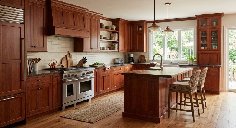 Cherry Cabinet Remodeling in Nashville, TN