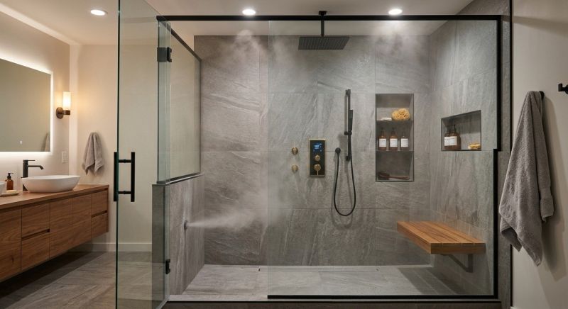 Granite Shower Installation in Palm Coast, FL