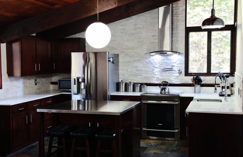 Maximizes cabinet and counter space